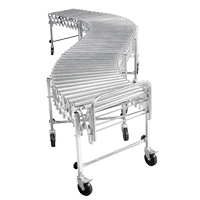 Convoyeurs extensibles/flexibles, 18" la x 12' 10" lo, Capacit&eacute; de 200 lb par pi lin. Oxford Builders Supplies Inc