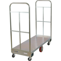 U-Boat Platform Truck, 60" L x 24" W, 1750 lbs. Capacity, Polyurethane Casters Oxford Builders Supplies Inc