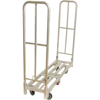 U-Boat Platform Truck, 59-1/2" L x 16" W, 1750 lbs. Capacity, Polyurethane Casters Oxford Builders Supplies Inc