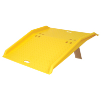 Portable Poly Hand Truck Dock Plate, 750 lbs. Load Capacity, 36" L x 35" W x 5" H Oxford Builders Supplies Inc
