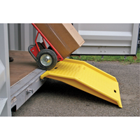 Portable Poly Shipping Container Ramp, 750 lbs. Capacity, 35" W x 36" L Oxford Builders Supplies Inc