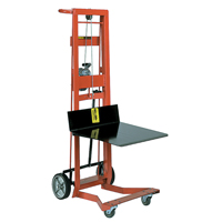Platform Lift Stacker, Hand Winch Operated, 750 lbs. Capacity, 40" Max Lift Oxford Builders Supplies Inc