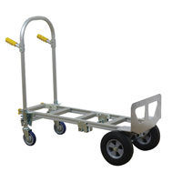 SPTN-JR-T18-SR Spartan Jr. Convertible Hand Truck, Aluminum, 1000 lbs. Capacity Oxford Builders Supplies Inc
