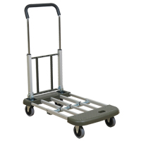 Telefolding Platform Truck, Aluminum, 330 lbs., 29-1/2" L x 17-1/2" W, 36-1/2" High Oxford Builders Supplies Inc