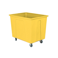 Box Truck, Polyethylene, 46" L x 34" W x 40" H, 25 cu. Ft. Volume, 600 lbs. Capacity Oxford Builders Supplies Inc