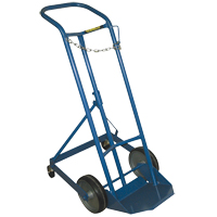 Professional Gas Cylinder Truck CC-1, Mold-on Rubber Wheels, 9" W x 7-1/4" L Base, 250 lbs. Oxford Builders Supplies Inc