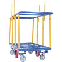 Horizontal Panel Cart, 63-7/16" x 28-1/2" x 40-15/16", 2000 lbs. Capacity Oxford Builders Supplies Inc