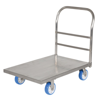 Platform Truck, 36" L x 24" W, 2000 lbs. Capacity, Polyurethane Casters Oxford Builders Supplies Inc