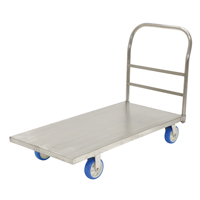 Platform Truck, 48" L x 24" W, 2000 lbs. Capacity, Polyurethane Casters Oxford Builders Supplies Inc
