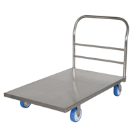Platform Truck, 48" L x 30" W, 2000 lbs. Capacity, Polyurethane Casters Oxford Builders Supplies Inc