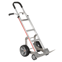 Self-Stabilizing Hand Truck, Combination Handle, Aluminum, 55'' Height, 500 lbs. Capacity Oxford Builders Supplies Inc