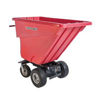 Motorized Tilt Truck, 13,5 pi³ Capacity, 45" H x 27" W x 68" D Oxford Builders Supplies Inc