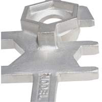 Cl&eacute; pour baril, Ouverture de 3/4"/2", Poign&eacute;e 9-1/2", Acier inoxydable Oxford Builders Supplies Inc