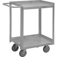 Chariot avec tablettes de calibre industriel, 2 Tiers, 24-1/8" la x 35" h x 42" p, Capacit&eacute; 1200 lb Oxford Builders Supplies Inc