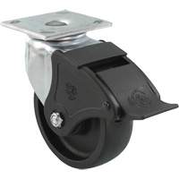 Emaxx RollX Wow Caster, Swivel with Brake, 5" (127 mm), Nylon, 1200 lbs. (544.3 kg.) Oxford Builders Supplies Inc