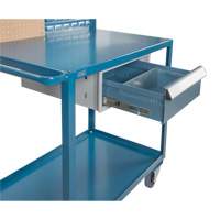 Chariot de service mobile, 2 Tiers, 24" la x 57" h x 40" p, Capacit&eacute; 1200 lb Oxford Builders Supplies Inc