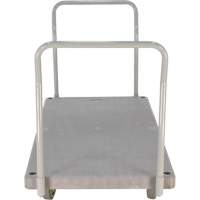 Heavy Duty Plastic Platform Truck, 60" L x 30" W, 3000 lbs. Cap., Polyurethane Wheels Oxford Builders Supplies Inc