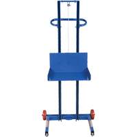 Plateforme &eacute;l&eacute;vatrice &agrave; profil bas pour charge l&eacute;g&egrave;re, M&eacute;canisme Treuil manuel, Capacit&eacute; de 400 lb, Levage max de 55" Oxford Builders Supplies Inc