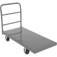 Platform Truck, 48" L x 24" W, 2000 lbs. Capacity, Rubber Casters Oxford Builders Supplies Inc