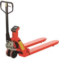 Eco Weigh-Scale Pallet Truck, 45" L x 22.5" W, 4400 lbs. Cap. Oxford Builders Supplies Inc