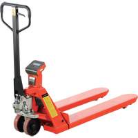 Eco Weigh-Scale Pallet Truck with Thermal Printer, 45" L x 22.5" W, 4400 lbs. Cap. Oxford Builders Supplies Inc