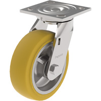 21 Series Medium-Duty Caster, Rigid, 4" (101.6 mm), Urethane, 700 lbs. (317 kg.) Oxford Builders Supplies Inc