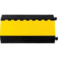 Powerhouse Heavy-Duty Straight Cable Protector, 3 Channels, 36" L x 19.75" W x 3" H Oxford Builders Supplies Inc