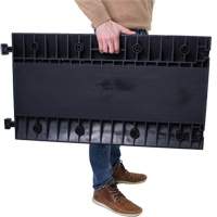 Powerhouse Medium-Duty Straight Cable Protector, 5 Channels, 36" L x 19.63" W x 2.25" H Oxford Builders Supplies Inc