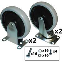 Utility Cart Caster Kit Oxford Builders Supplies Inc