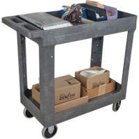 Utility Service Cart, 2 Tiers, 16-1/2" x 32-1/2" x 34-1/2", 550 lbs. Capacity Oxford Builders Supplies Inc