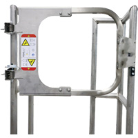 EdgeHalt&reg; Ladder Safety Gate, 20-7/8" H x 30"- 40" W Oxford Builders Supplies Inc