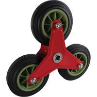 Assemblage de roue de remplacement pour diable monte-marches Kleton Oxford Builders Supplies Inc