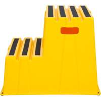 Escabeau industriel, 2 marches, 26" x 22-7/16" x Hauteur 19-11/16" Oxford Builders Supplies Inc