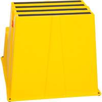 Escabeau industriel, 2 marches, 26" x 22-7/16" x Hauteur 19-11/16" Oxford Builders Supplies Inc