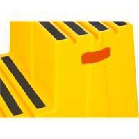 Escabeau industriel, 2 marches, 26" x 22-7/16" x Hauteur 19-11/16" Oxford Builders Supplies Inc