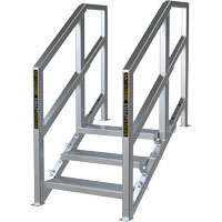 3-5 Step Telescopic Aluminum Smart Stairs Oxford Builders Supplies Inc