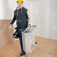 Poste de travail chevalet de sciage portatif, Cadre Aluminium, 12-1/4" p x 24" h Oxford Builders Supplies Inc
