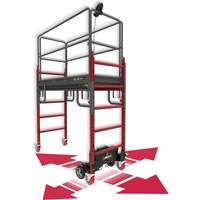 Trousse compl&egrave;te d'&eacute;chafaud motoris&eacute; Buildman Baker 6', 31" p x 118-3/4" h Oxford Builders Supplies Inc