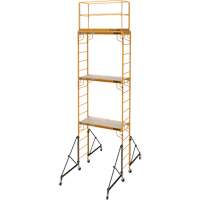 Trousse compl&egrave;te de tour d'&eacute;chafaudage pour cloison s&egrave;che de 18', 122" p x 236" h Oxford Builders Supplies Inc
