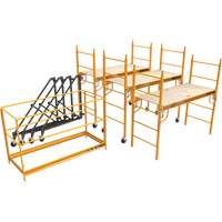 Trousse compl&egrave;te de tour d'&eacute;chafaudage pour cloison s&egrave;che de 18', 122" p x 236" h Oxford Builders Supplies Inc