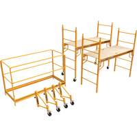Trousse compl&egrave;te de tour d'&eacute;chafaudage pour cloison s&egrave;che de 12', 58-1/2" p x 183" h Oxford Builders Supplies Inc