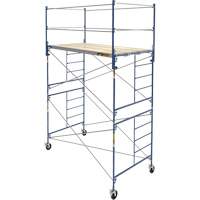 Tour d'&eacute;chafaudage compl&egrave;te avec roulettes, 66-2/10" p x 177-1/2" h Oxford Builders Supplies Inc