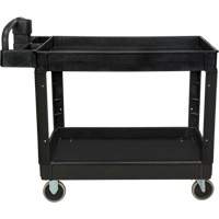 Chariot utilitaire, 2 tiers, 25-5/8" x 33-1/2" x 43-3/4", Capacit&eacute; 550 lb Oxford Builders Supplies Inc