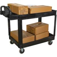 Chariot utilitaire, 2 tiers, 25-5/8" x 33-1/2" x 43-3/4", Capacit&eacute; 550 lb Oxford Builders Supplies Inc