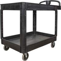 Chariot utilitaire, 2 tiers, 25-5/8" x 33-1/2" x 43-3/4", Capacit&eacute; 550 lb Oxford Builders Supplies Inc