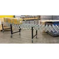 Expandable Conveyor, 18" W x 12' L, 200 lbs. per lin. ft. Capacity Oxford Builders Supplies Inc
