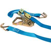 Tendeur d'arrimage &agrave; cliquet, Crochet en J, 16' , 1" , Charge d'utilisation max. 835 lb (379 kg) Oxford Builders Supplies Inc
