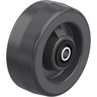 Roues ph&eacute;noliques pleines noires Oxford Builders Supplies Inc