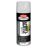 Industrial Acryli-Quik Lacquer, White, Gloss, 12 oz., Aerosol Can Oxford Builders Supplies Inc