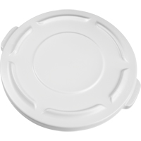 Couvercles ronds Brute, Couvercle plat, Plastique/Poly&eacute;thyl&egrave;ne, Convient aux contenants 19-7/8" dia. Oxford Builders Supplies Inc